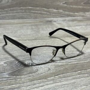 Coach HC5074 T Eyeglass Frames 52-17-135 Satin Black Silver Women 9239 Optical